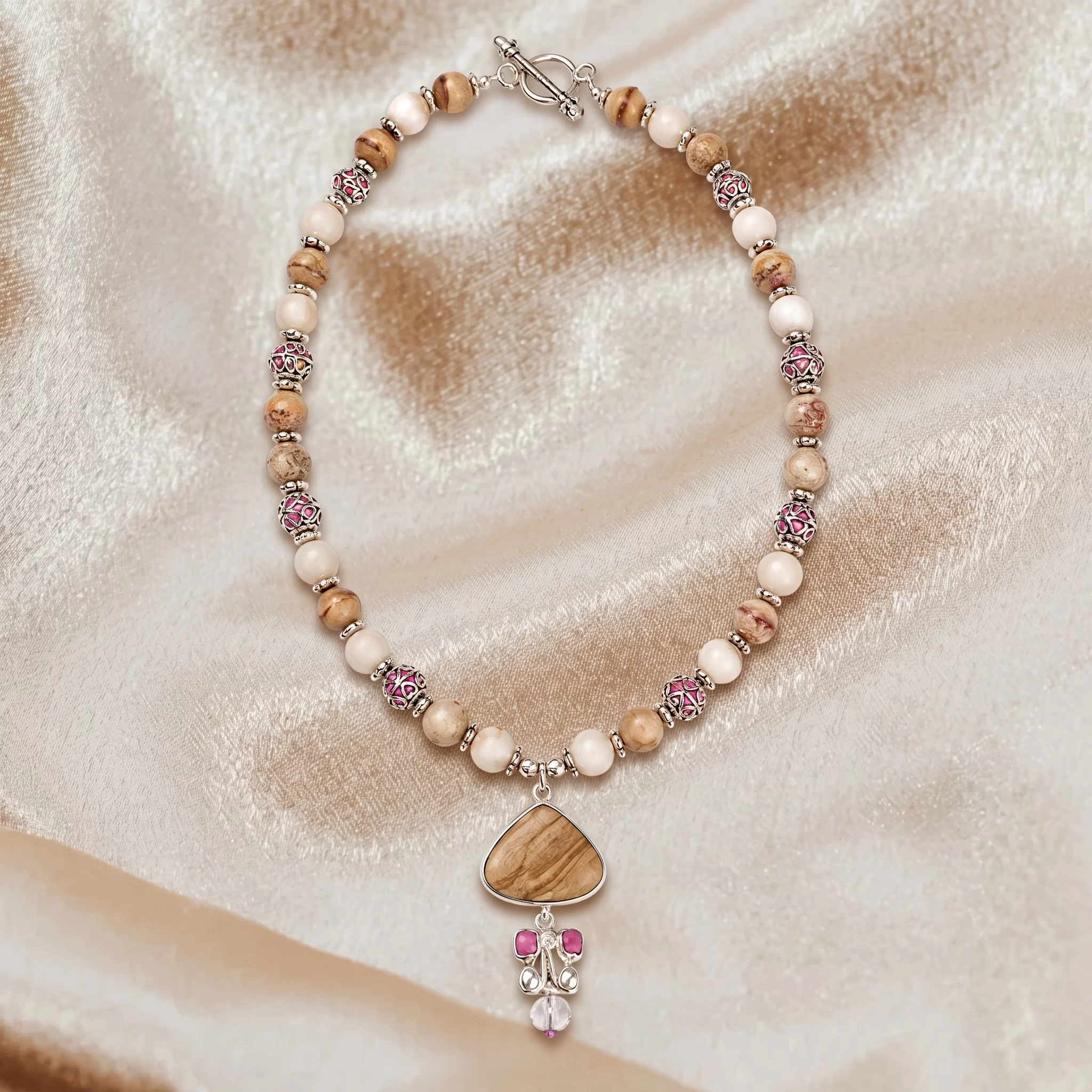 Desert Rose Artisan Necklace