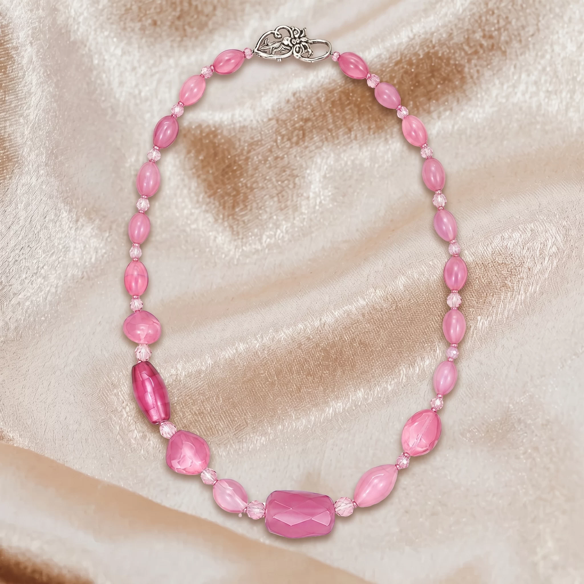 Rose Quartz Elegance Necklace